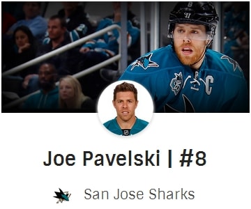 Joe Pavelski jerseys